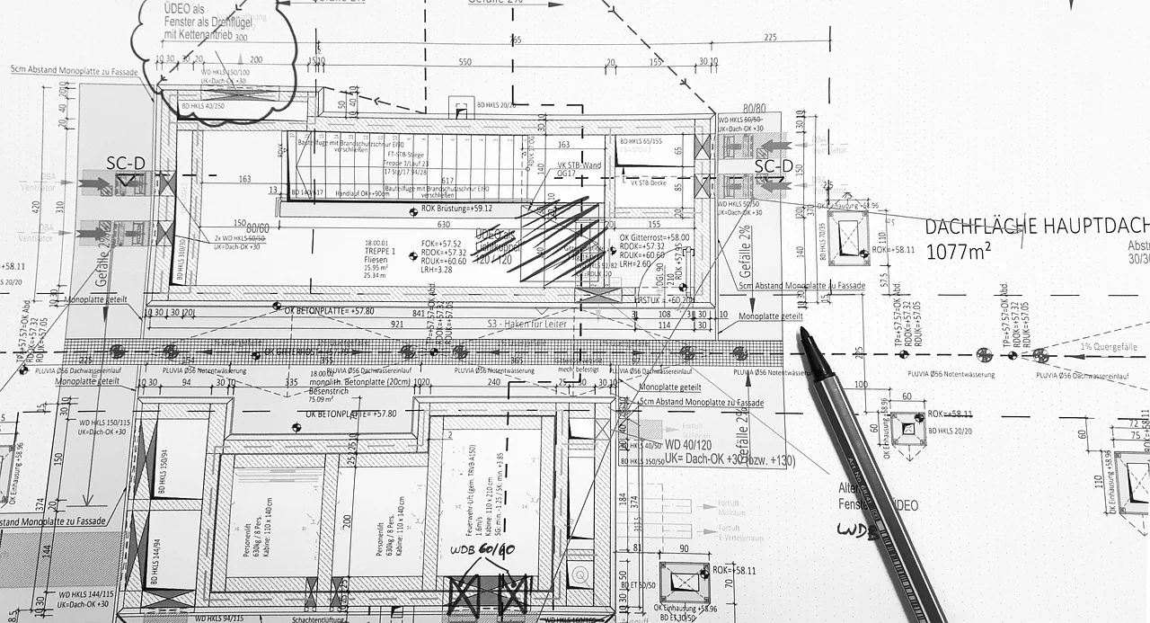gambar denah dari jasa desain rumah