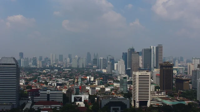 gedung dan permukiman Jakarta