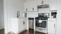 ukuran kitchen set standar dengan kompor dan hood