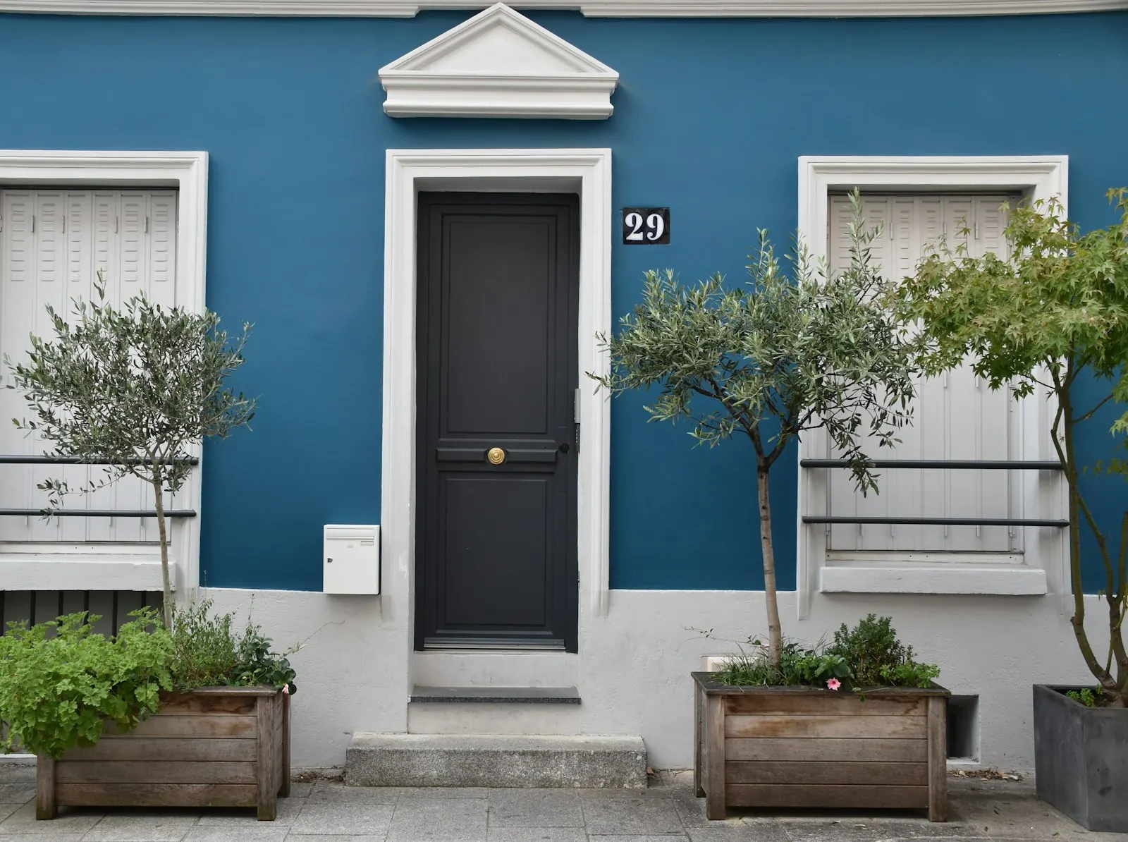 pintu-depan-rumah-tanaman feng shui rumah: pintu depan lapang diapit tanaman