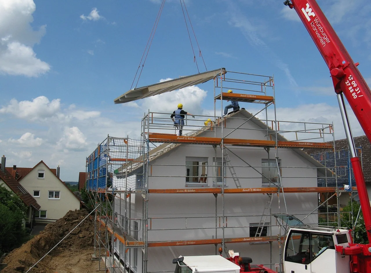 rumah baru dengan rangka