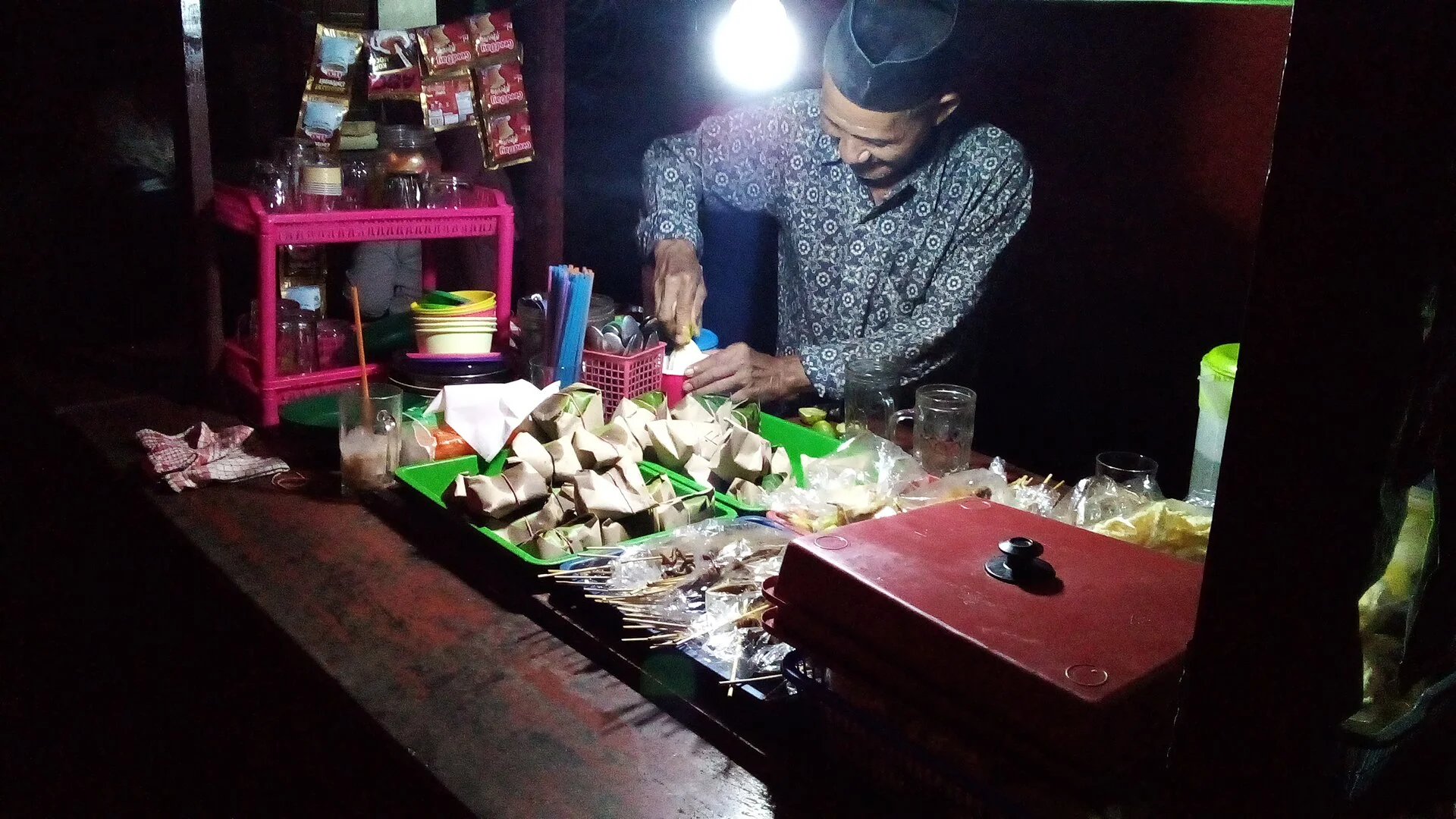 warung angkringan sederhana